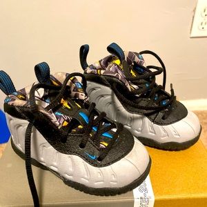 Grey, black with touches of blue